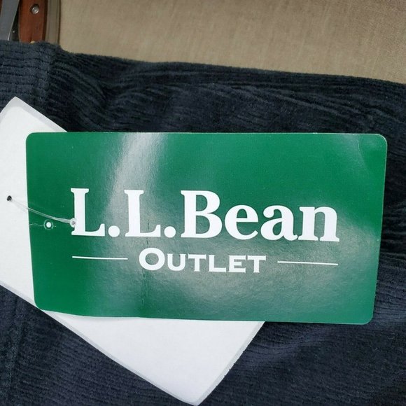 LL Bean Perfect Fit Knit Corduroy Women Med Pants - Picture 8 of 12